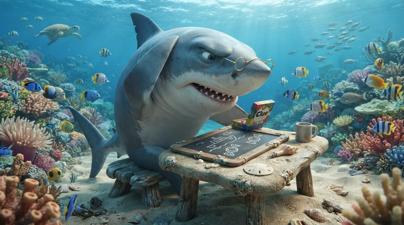 Ocean Shark Riddles