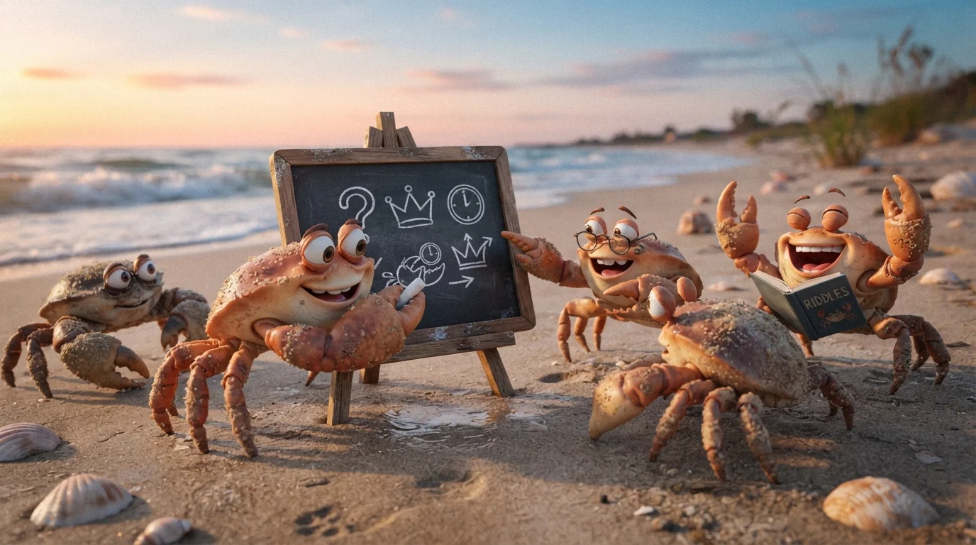 Crab Walking Riddles