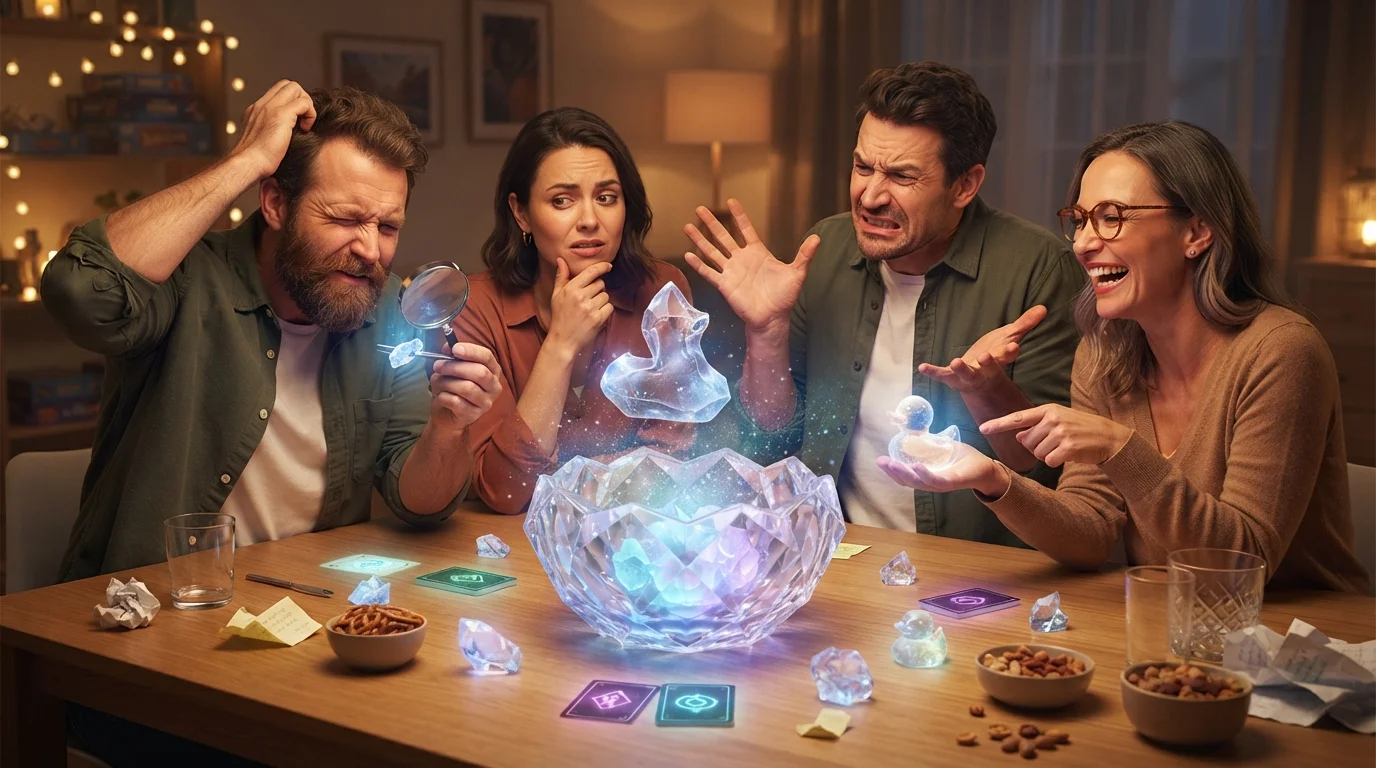Crystal Riddles for Parties and Games