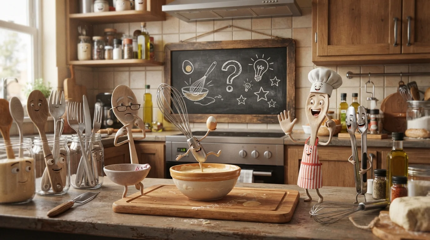 Kitchen Utensil Riddles