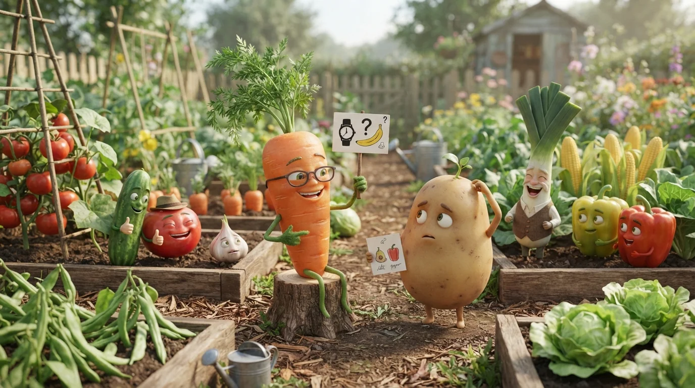 Vegetable Garden Riddles