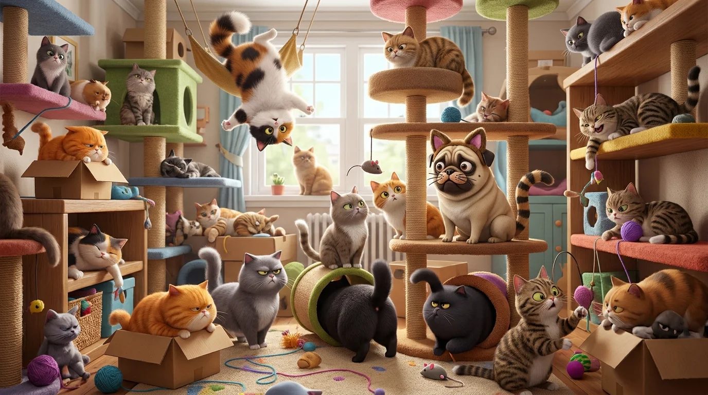 Easy Cat Riddles for Kids