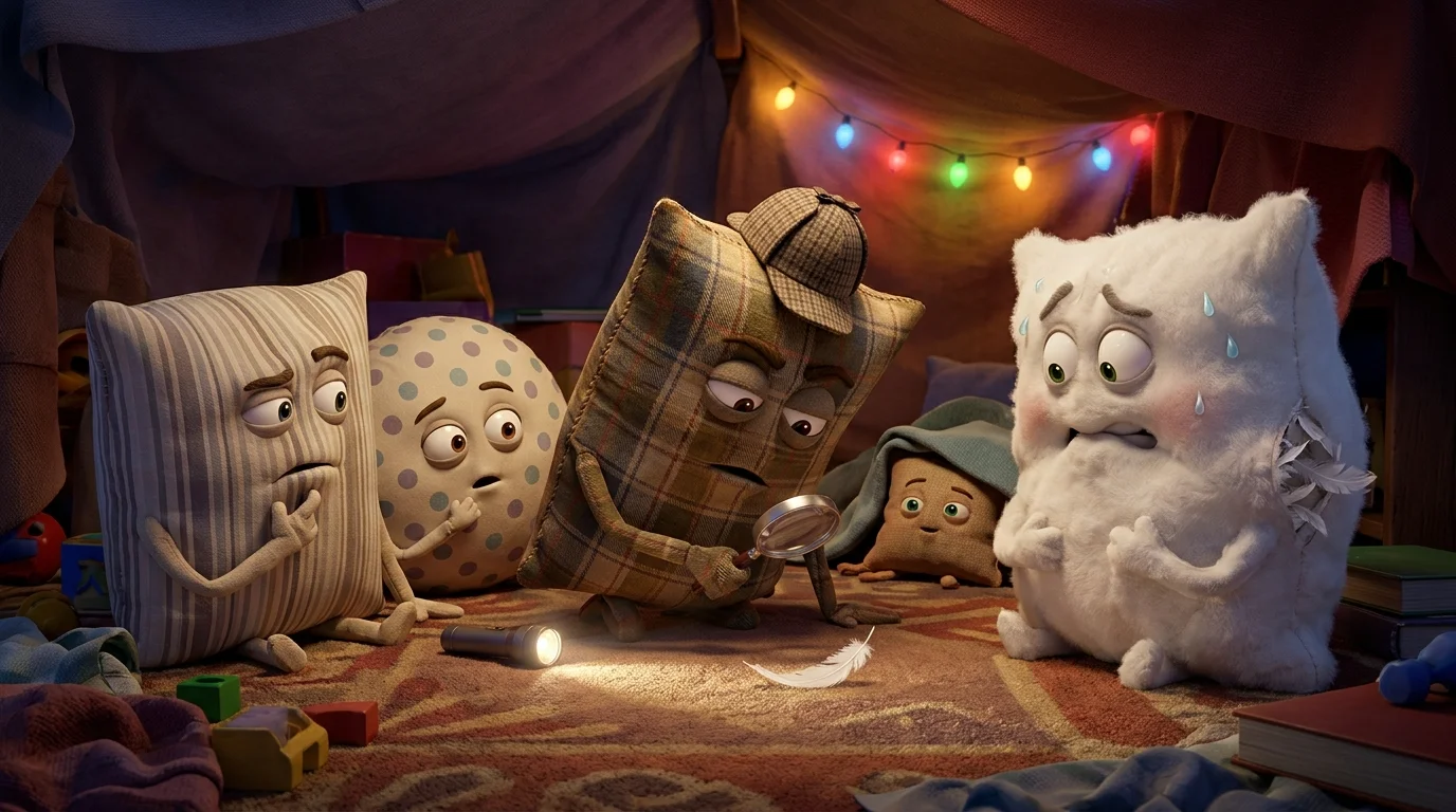 Easy Pillow Riddles for Kids