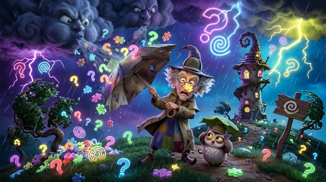 Easy Storm Riddles for Kids