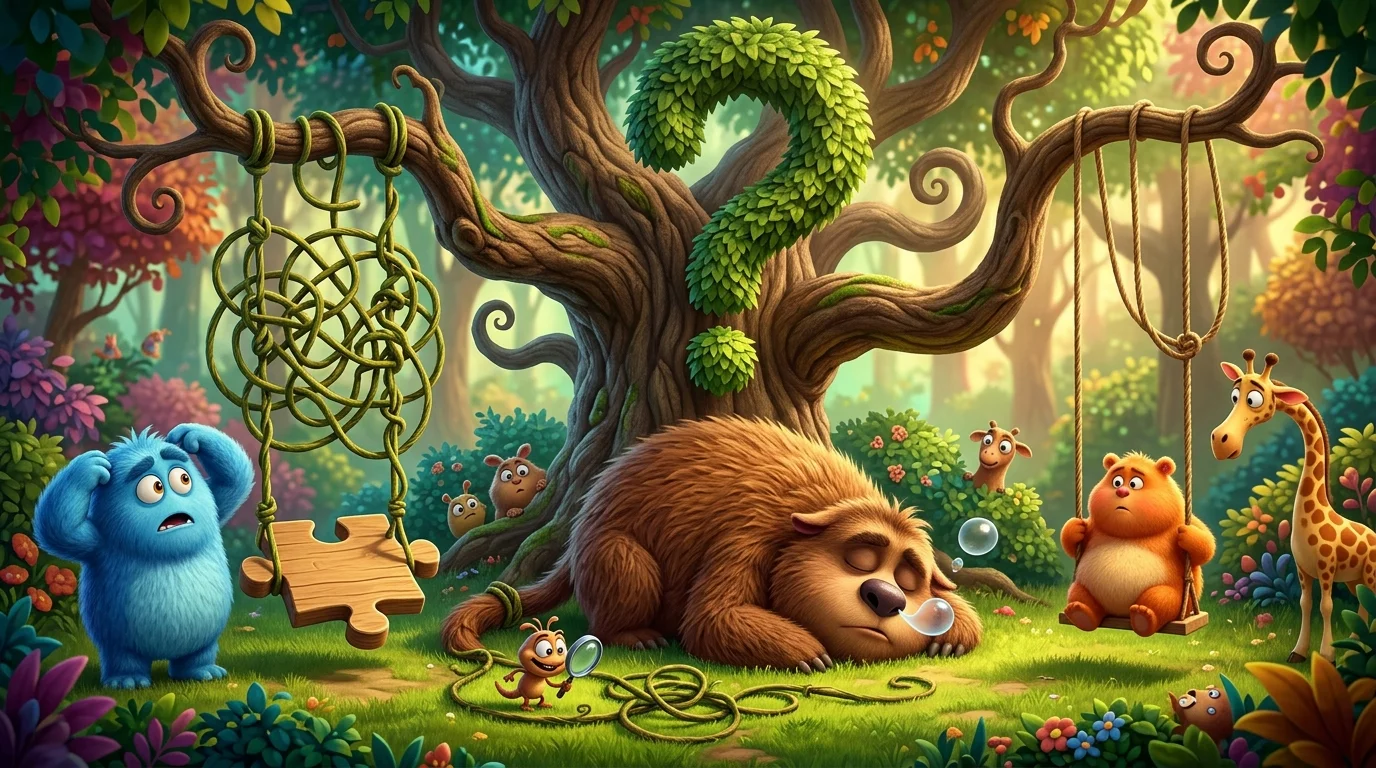 Easy Swing Riddles for Kids